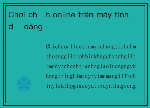 Chơi chắn online trên máy tính dễ dàng
