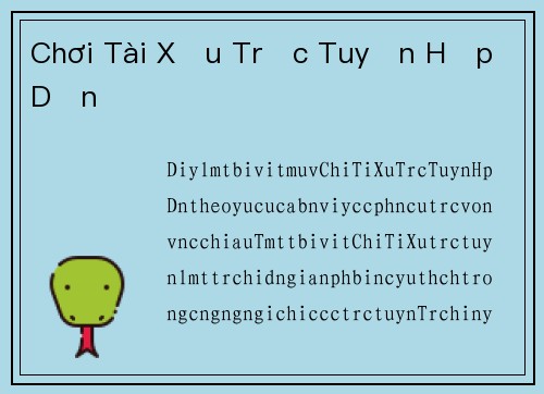 Chơi Tài Xỉu Trực Tuyến Hấp Dẫn