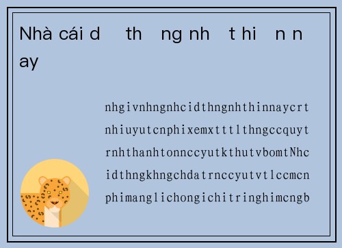 Nhà cái dễ thắng nhất hiện nay