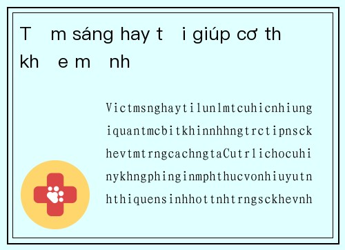 Tắm sáng hay tối giúp cơ thể khỏe mạnh